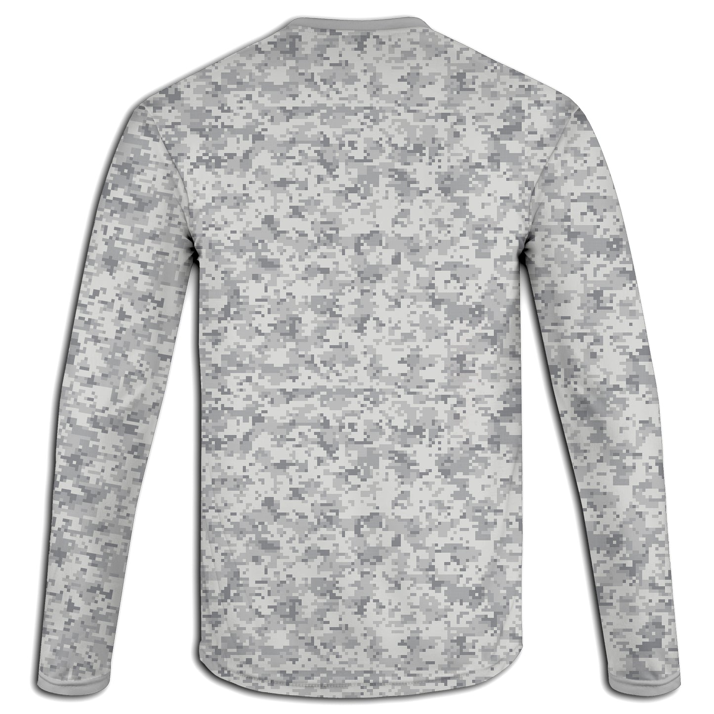 American Print and Design - Men's Camo Long Sleeve Tee