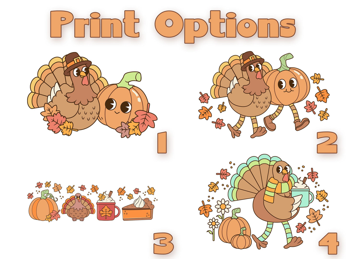 Thanksgiving Group / Family Grey T-Shirts