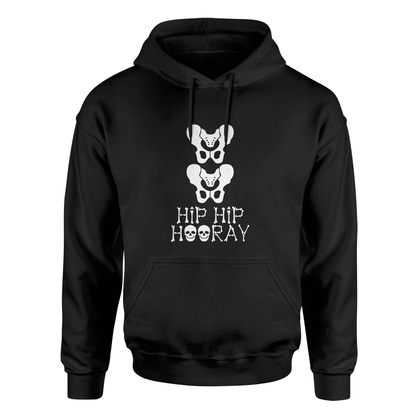 Skeleton Group / Family Black Halloween Hoodies