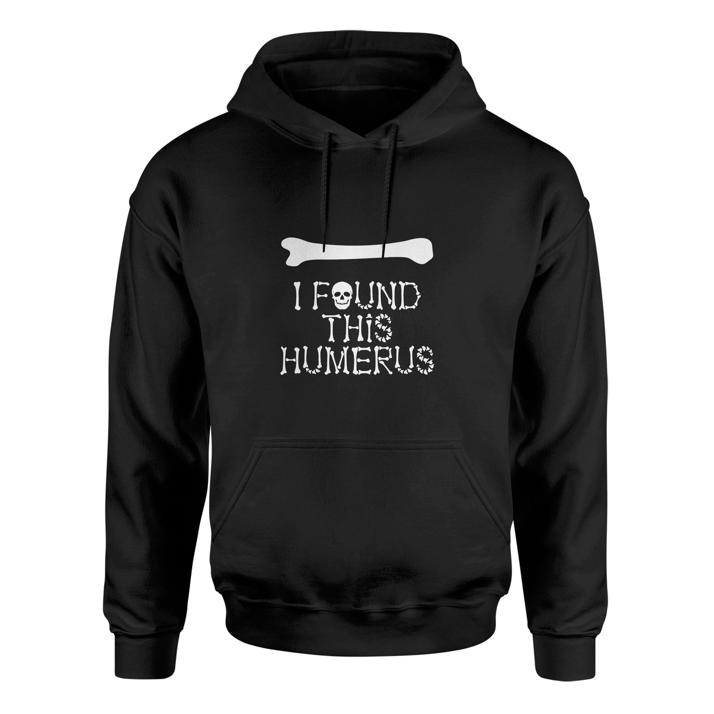 Skeleton Group / Family Black Halloween Hoodies