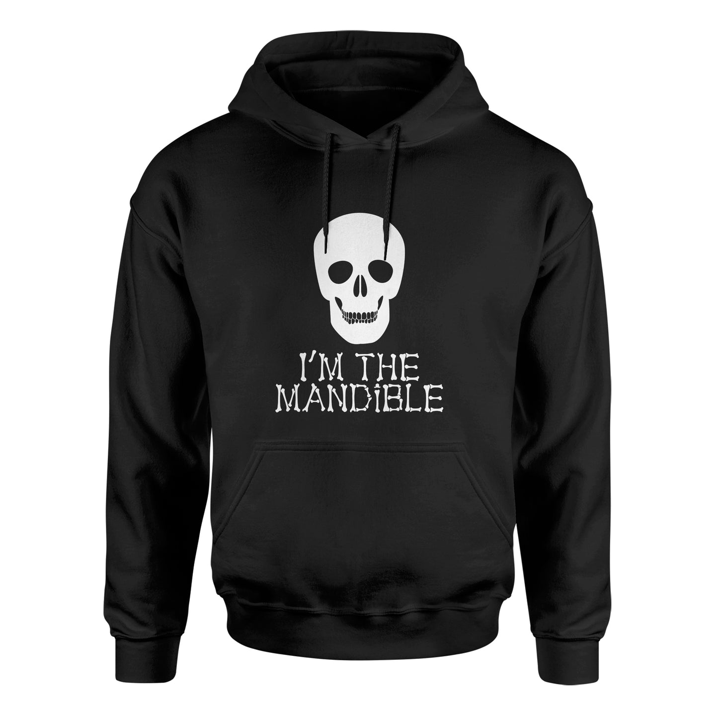 Skeleton Group / Family Black Halloween Hoodies