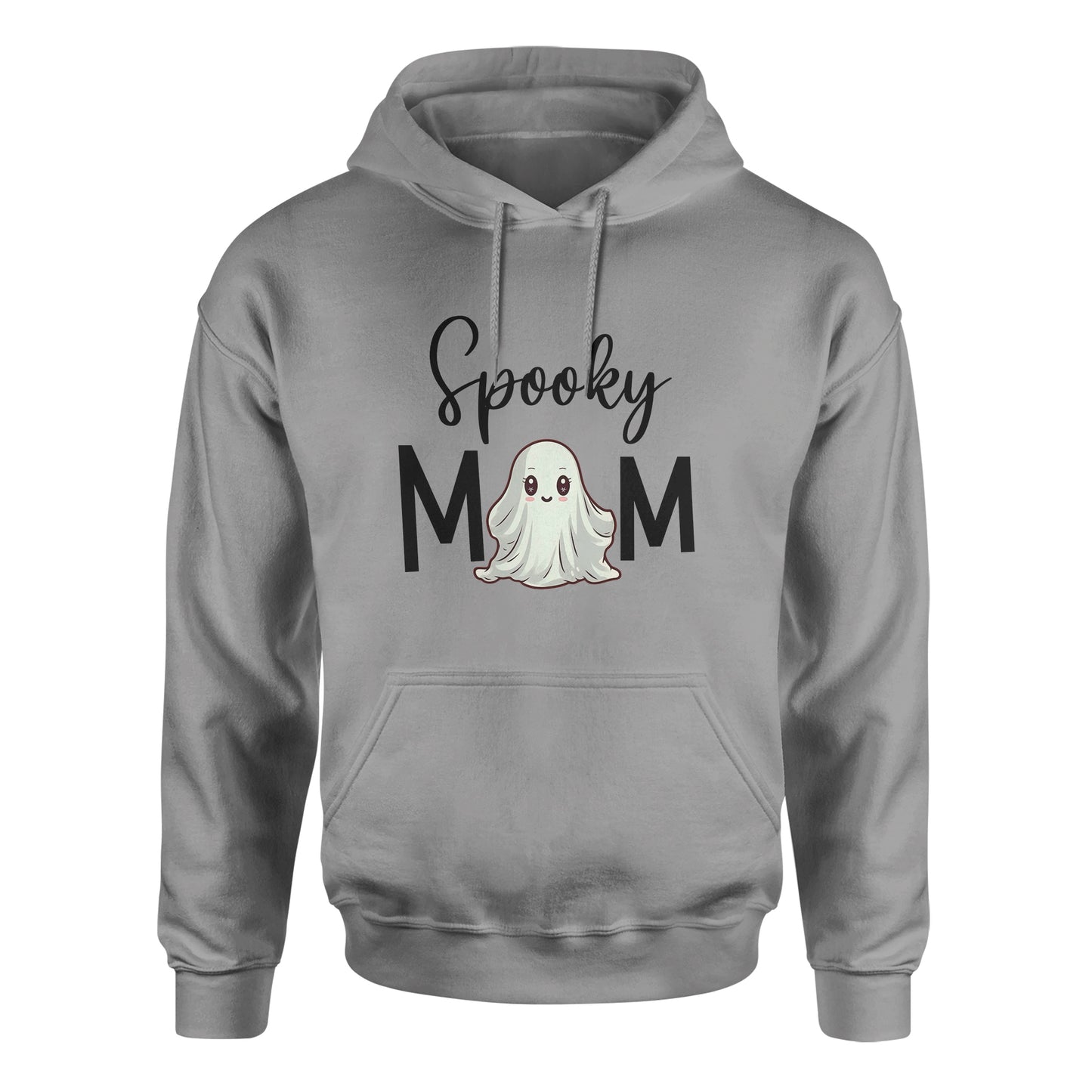 Spooky Ghost Family 2 - Grey Halloween Hoodies