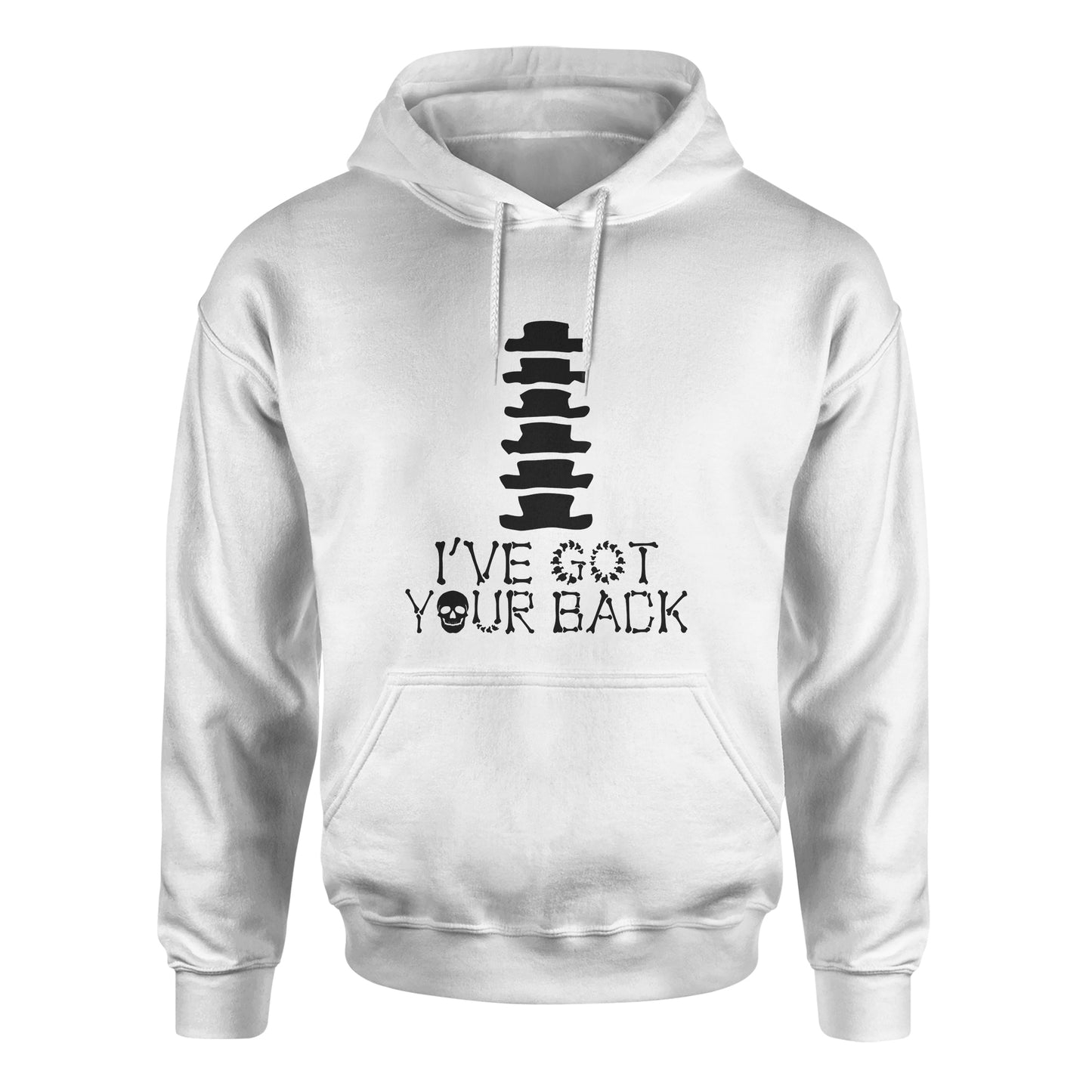 Skeleton Group / Family White Halloween Hoodies