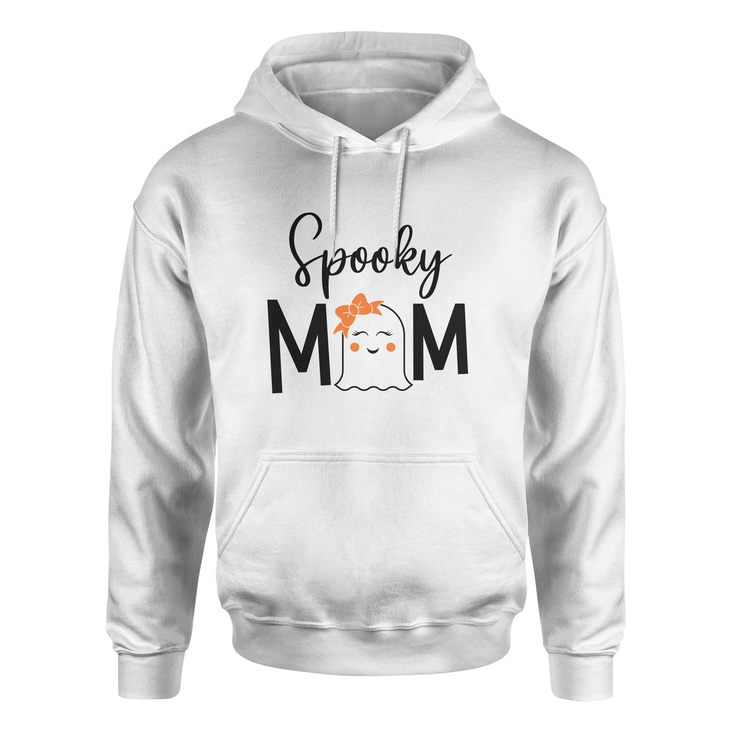 Spooky Ghost Family - White Halloween Hoodies