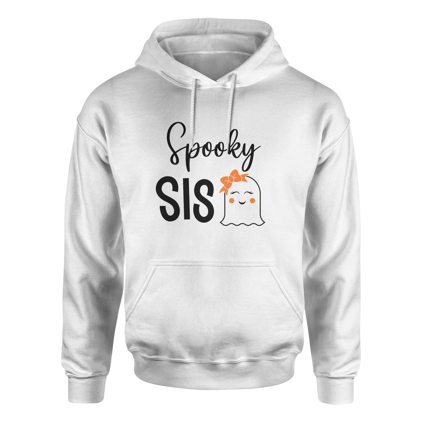 Spooky Ghost Family - White Halloween Hoodies