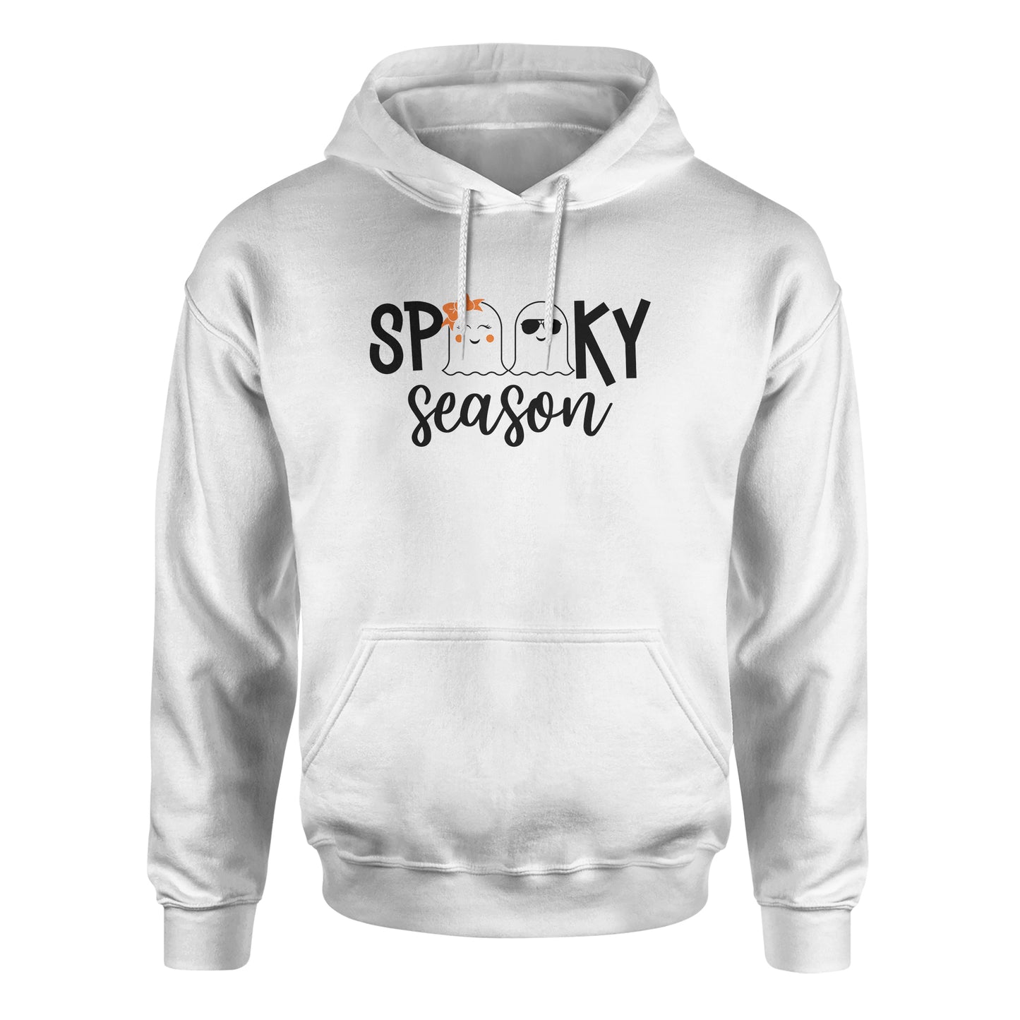Spooky Ghost Family - White Halloween Hoodies