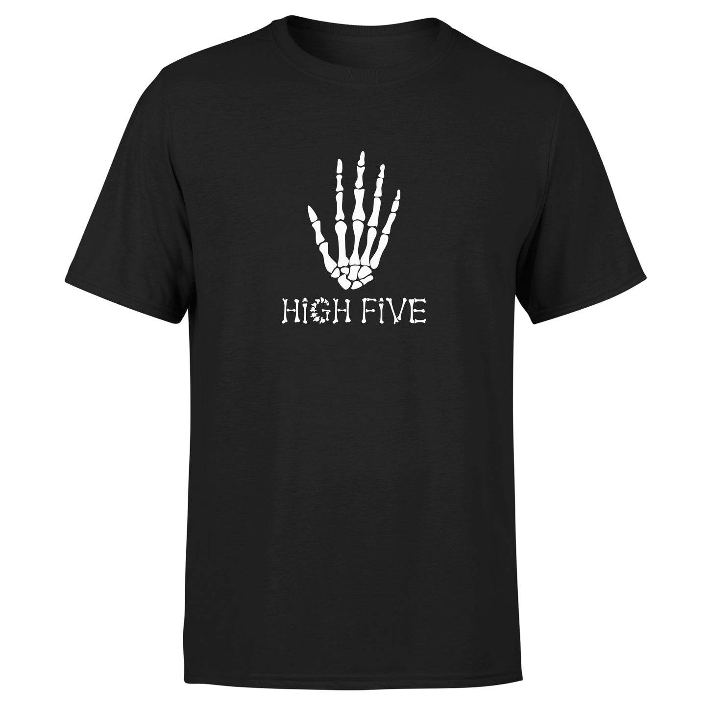 Skeleton Group / Family Black Halloween T-Shirts