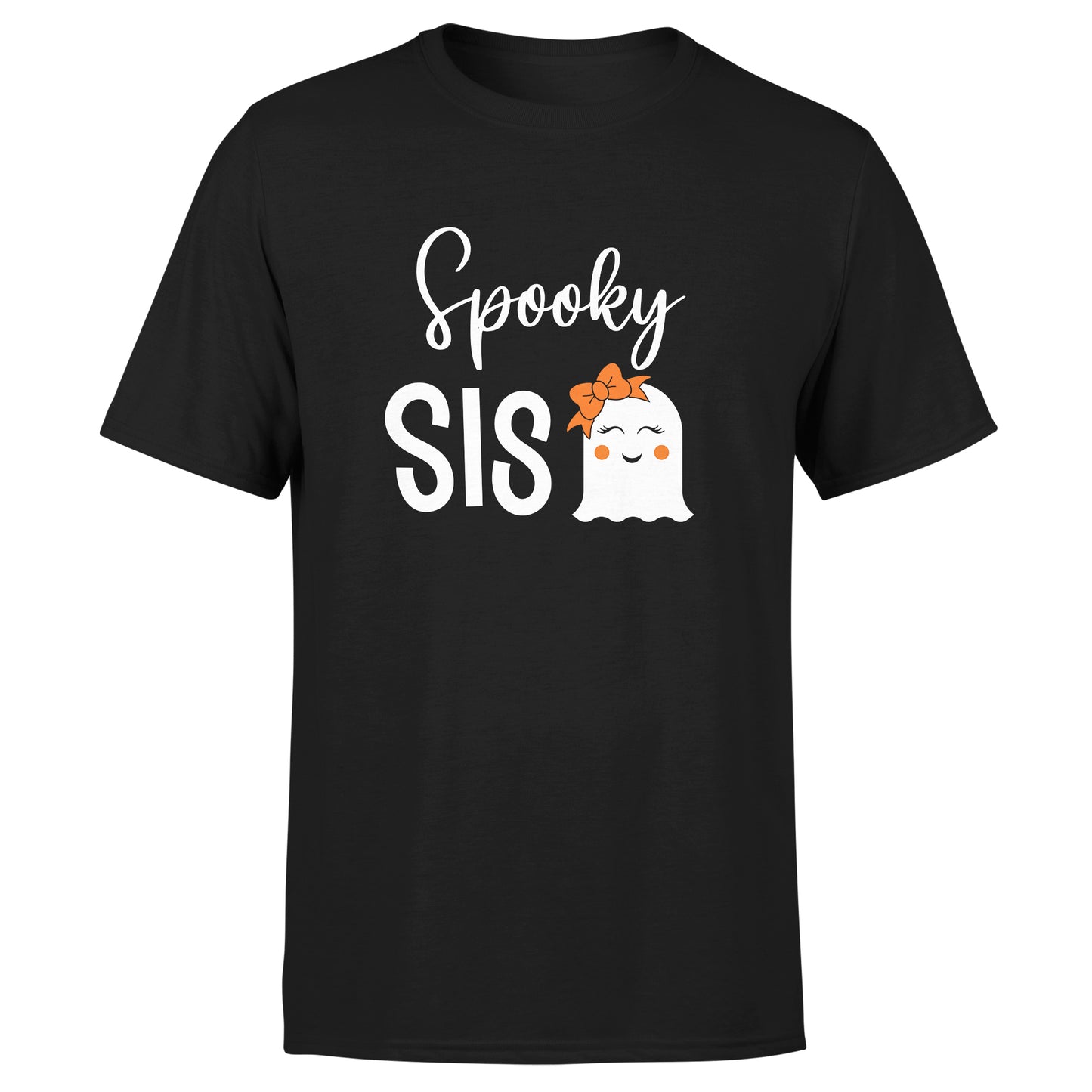 Spooky Ghost Family - Black Halloween T-Shirts