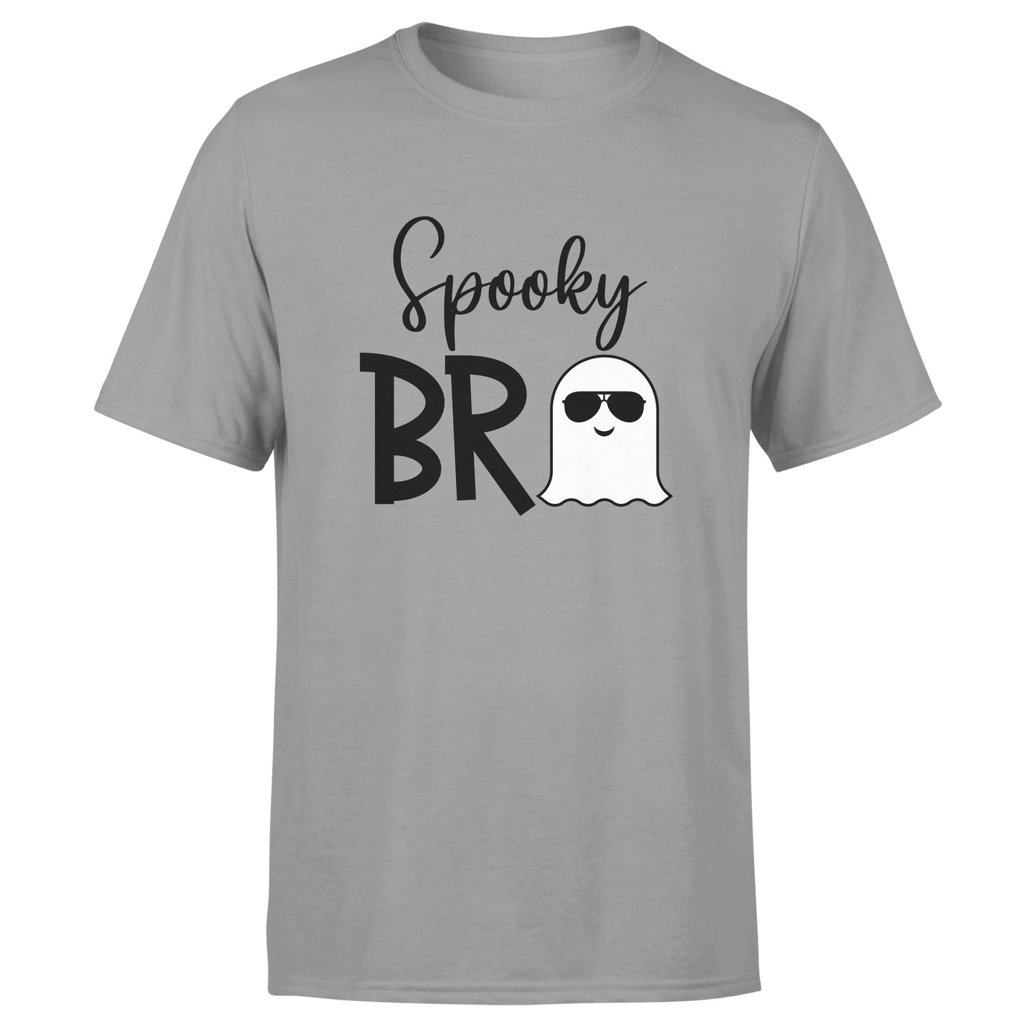 Spooky Ghost Family - Grey Hallowen T-Shirts