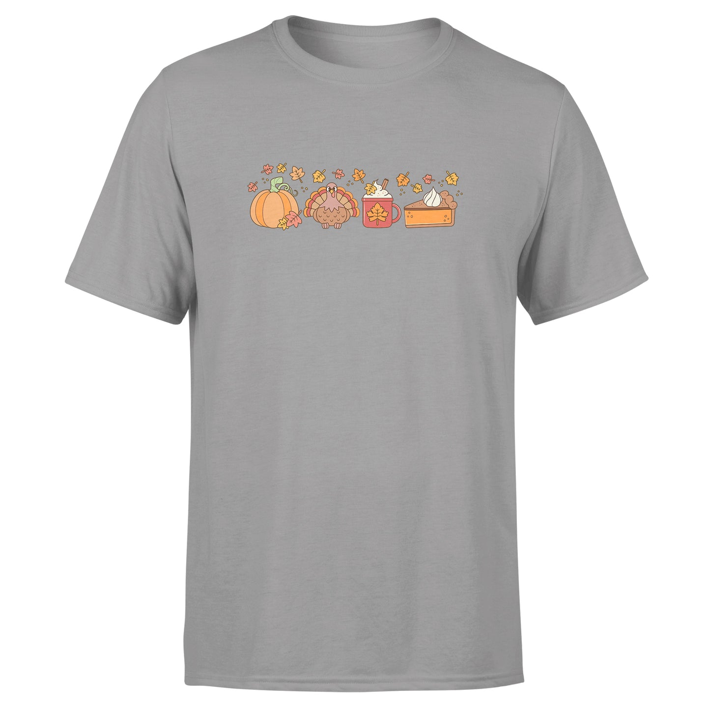 Thanksgiving Group / Family Grey T-Shirts