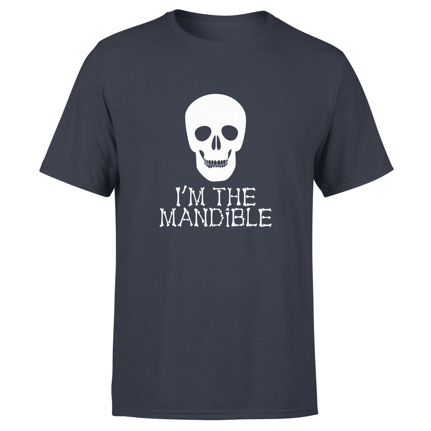Skeleton Group / Family Navy Blue Halloween T-Shirts
