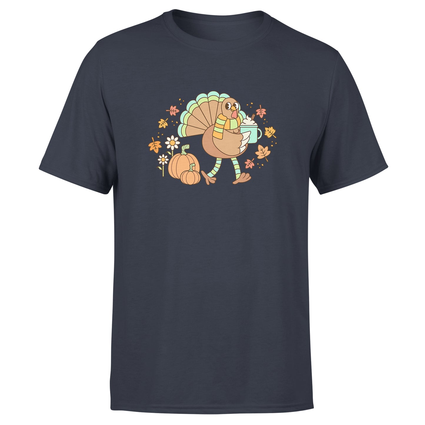 Thanksgiving Unisex Group T-Shirts - Red / Navy / Green