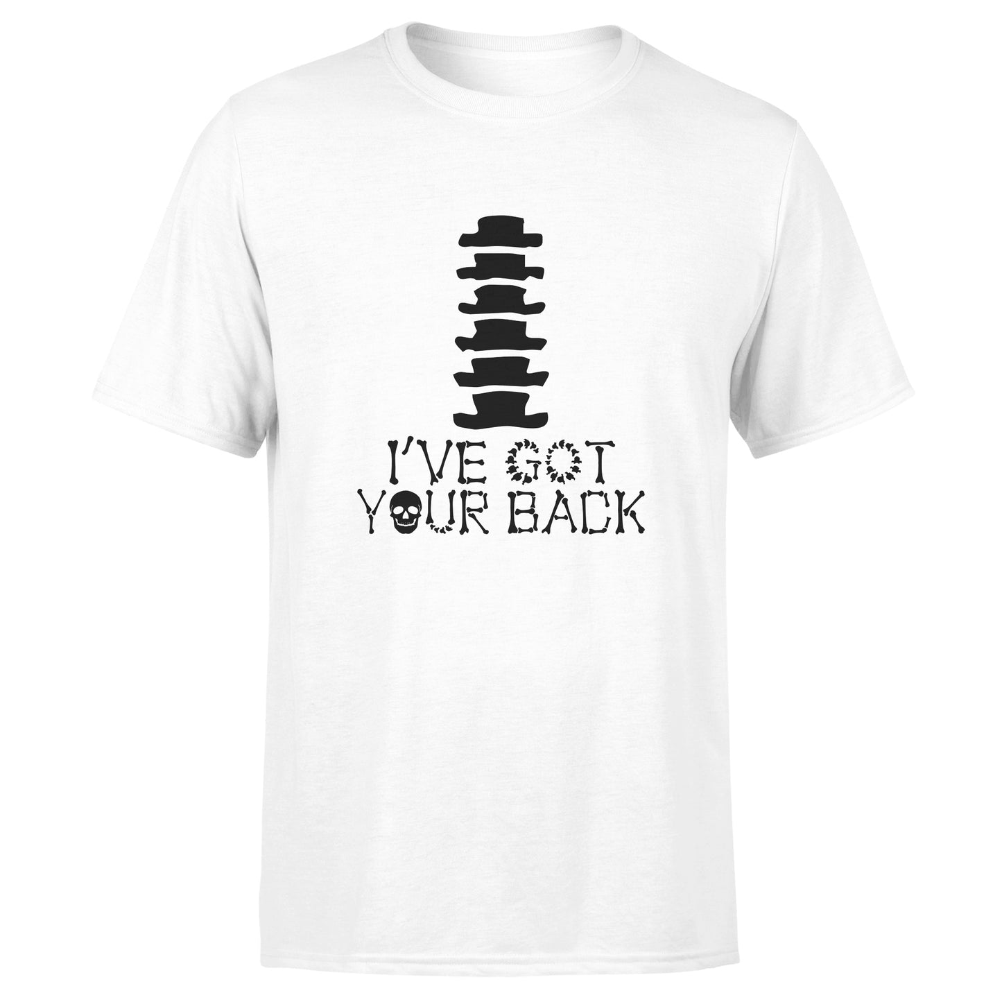 Skeleton Group / Family White Halloween T-Shirts