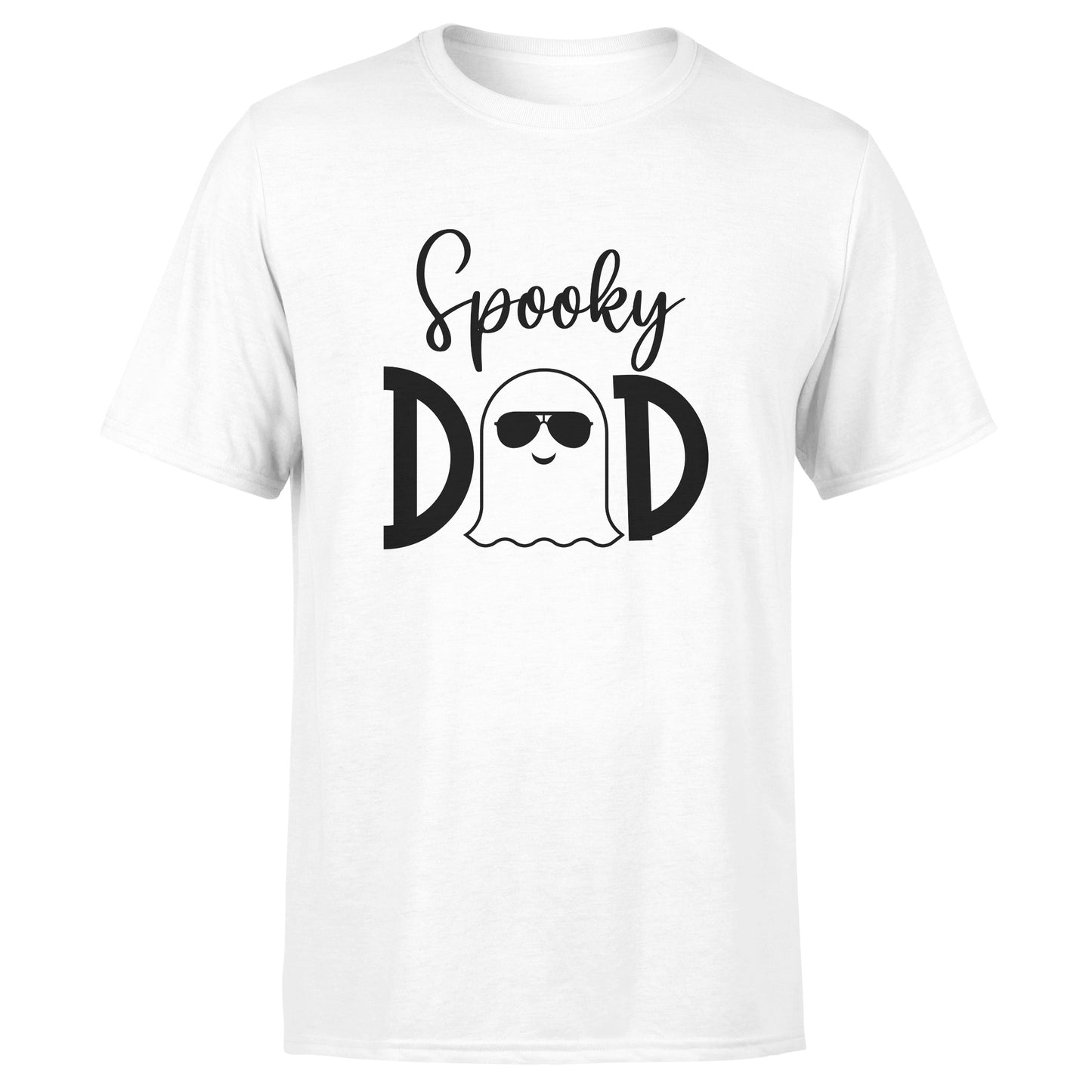 Spooky Ghost Family - White Halloween T-Shirts
