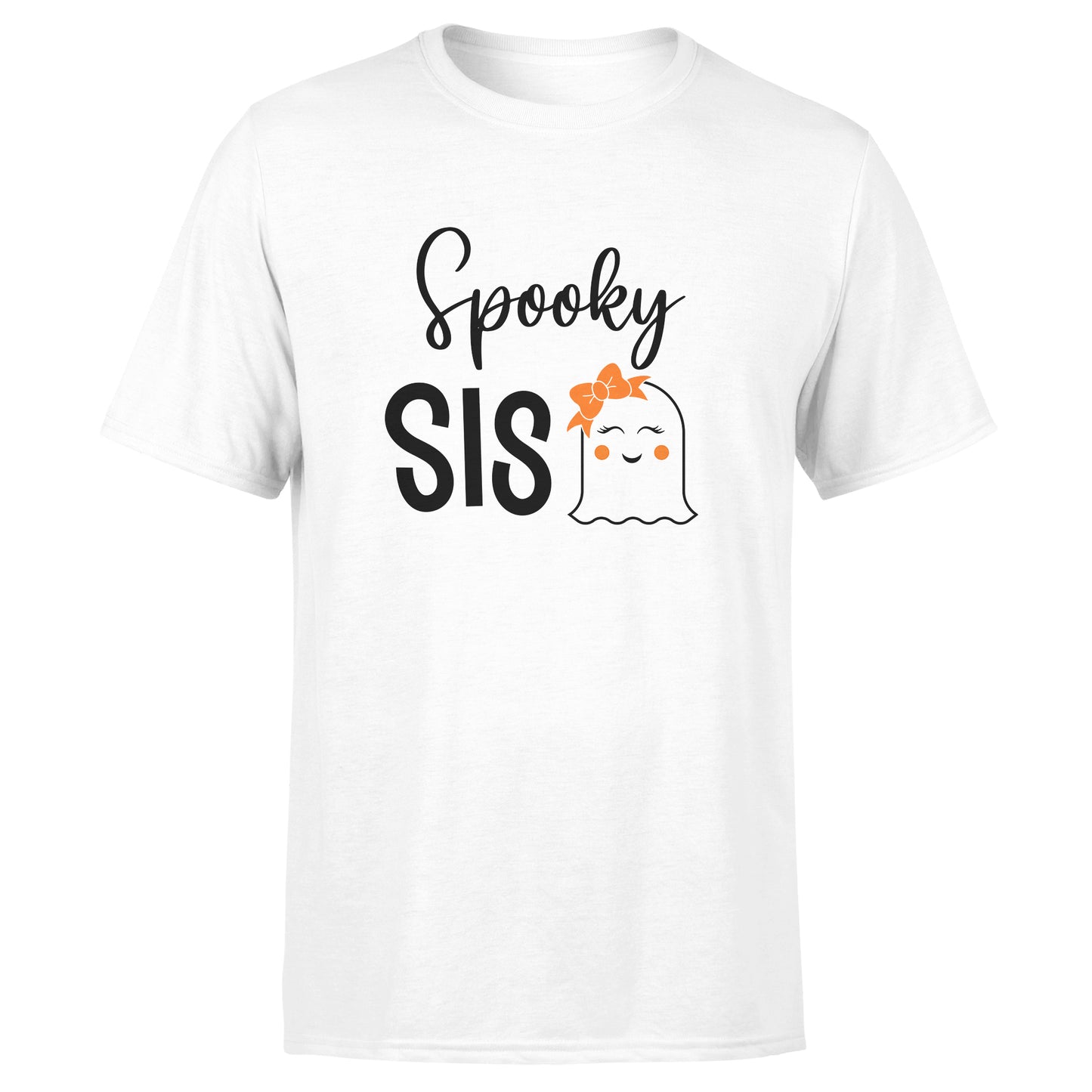 Spooky Ghost Family - White Halloween T-Shirts
