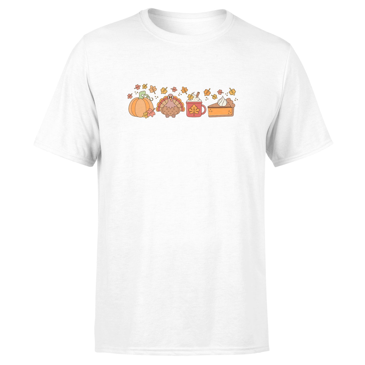 Thanksgiving Group / Family White T-Shirts