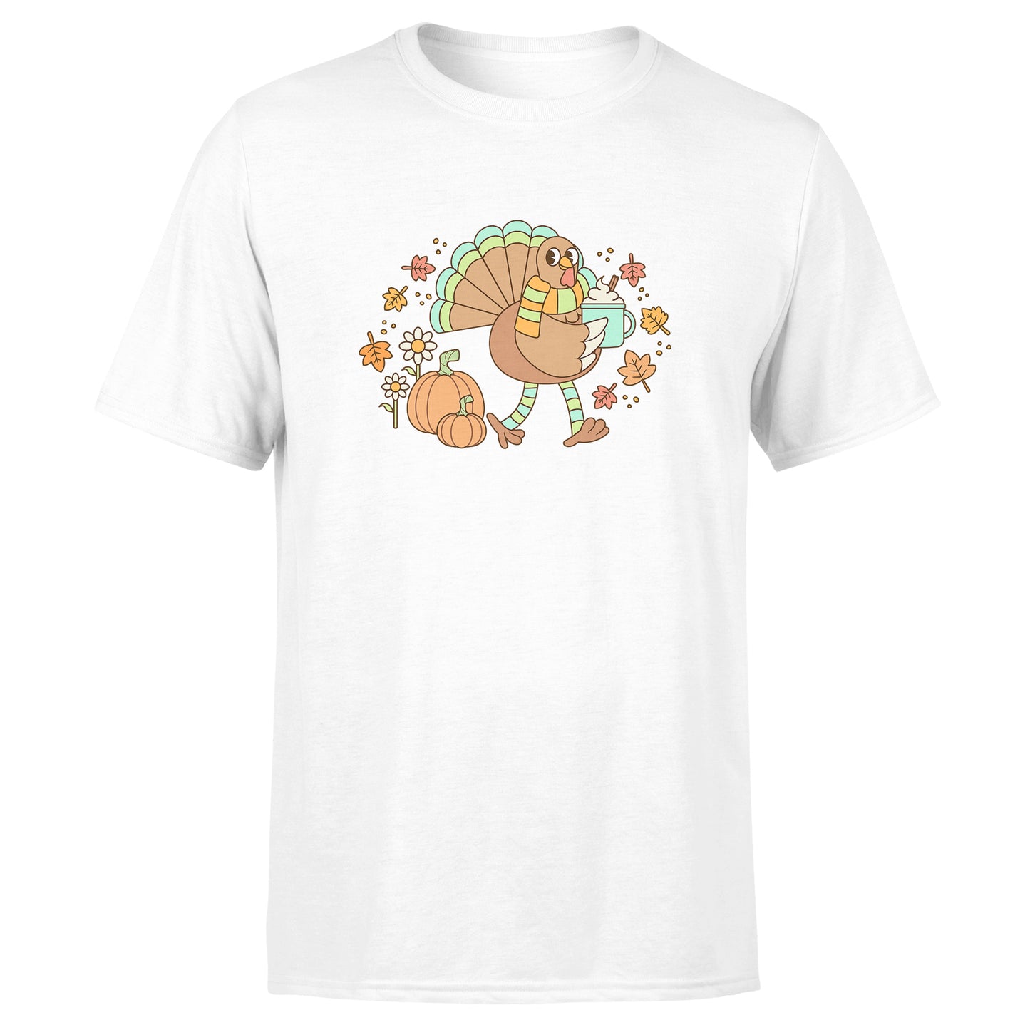 Thanksgiving Group / Family White T-Shirts