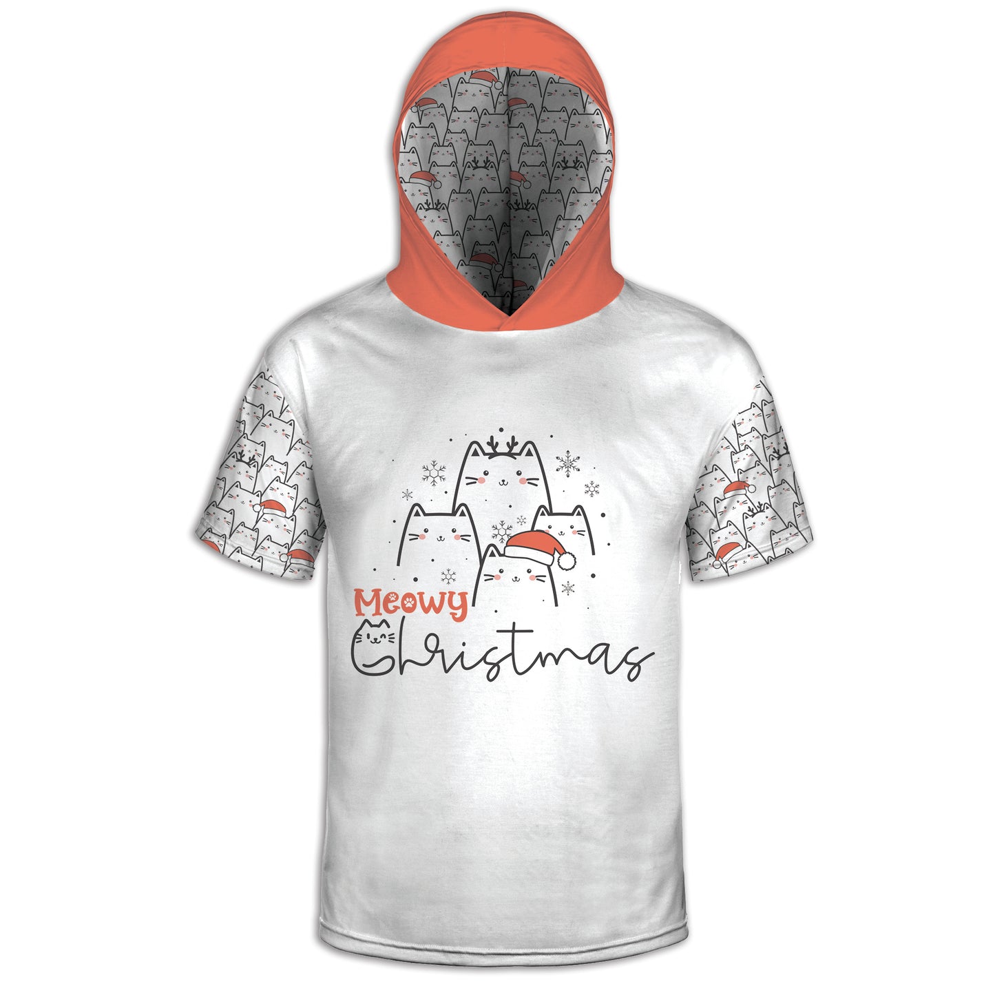 Meowy Christmas - Unisex Hoodie / Sweatshirt / T-Shirt / Pullover