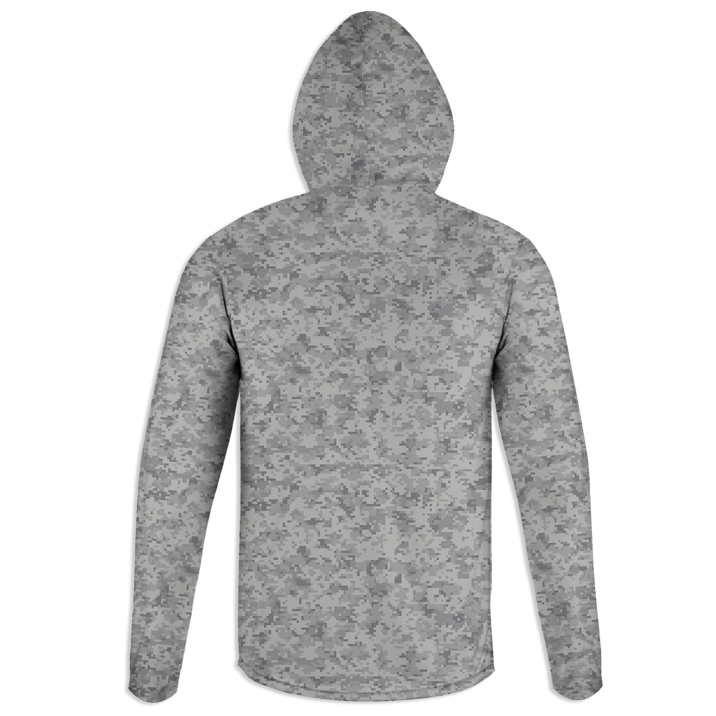 American Print and Design - Women's Camo Lightweight Long Sleeve Hoodie