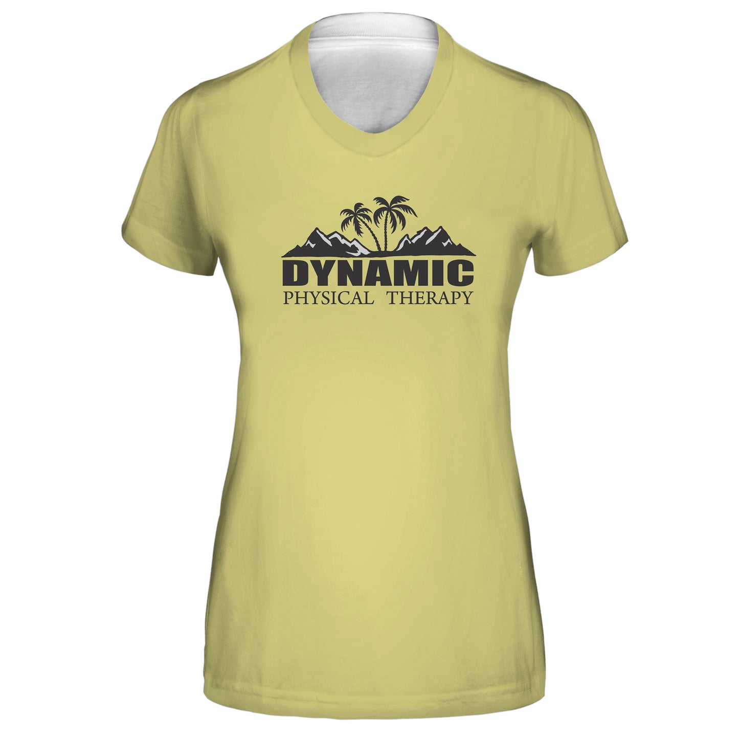 Dynamic PT - Pastel Yellow Team Shirt - Women's Size