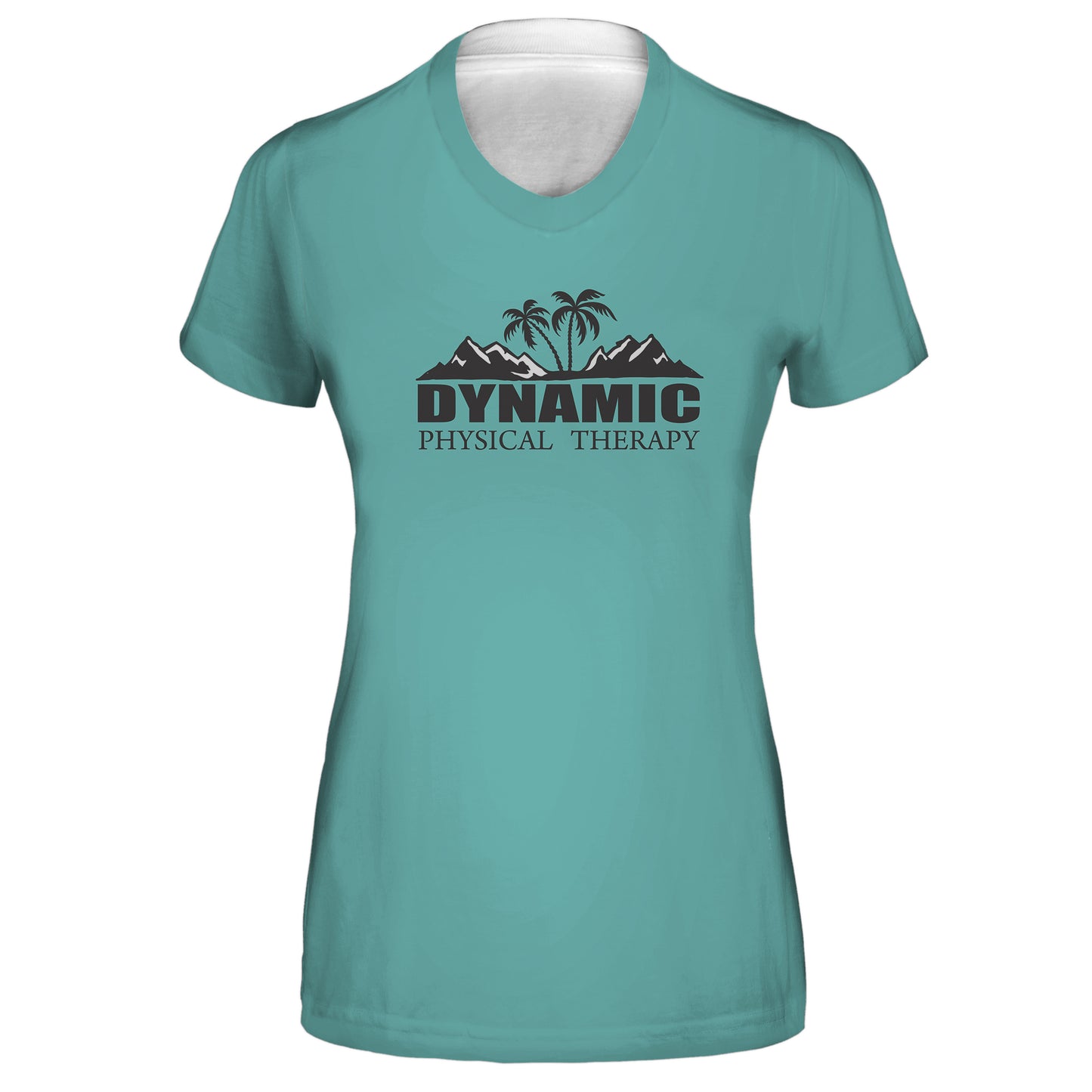 Dynamic PT - Pastel Teal Team Shirt - Women's Size