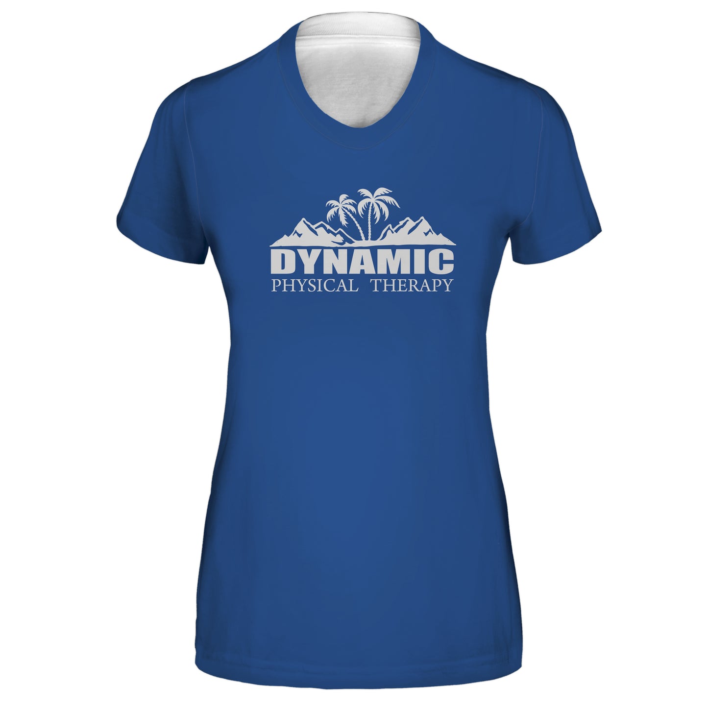 Dynamic PT - Bright Blue Team Shirt - Women's Size