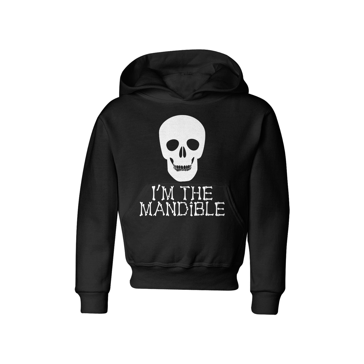 Skeleton Group / Family Black Halloween Hoodies