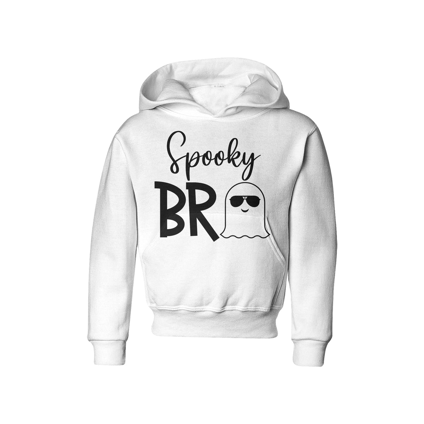 Spooky Ghost Family - White Halloween Hoodies