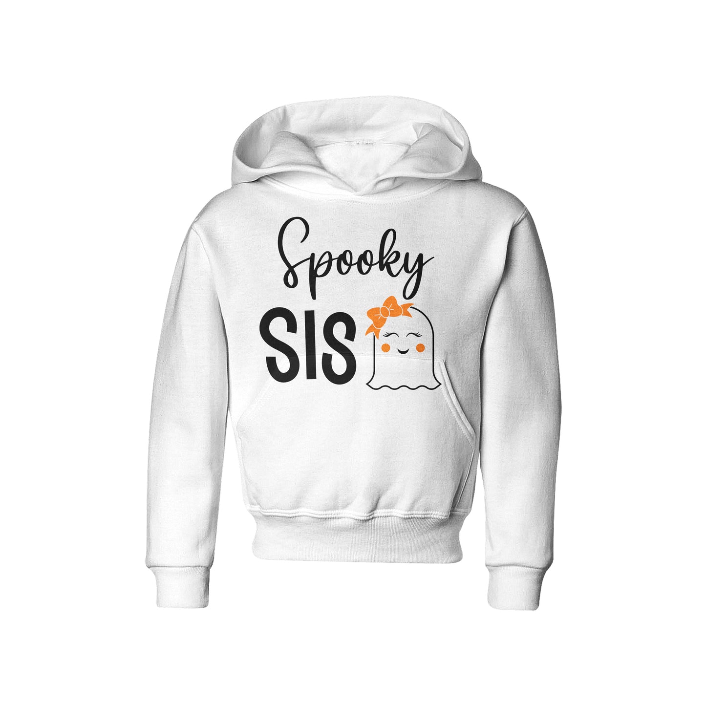 Spooky Ghost Family - White Halloween Hoodies