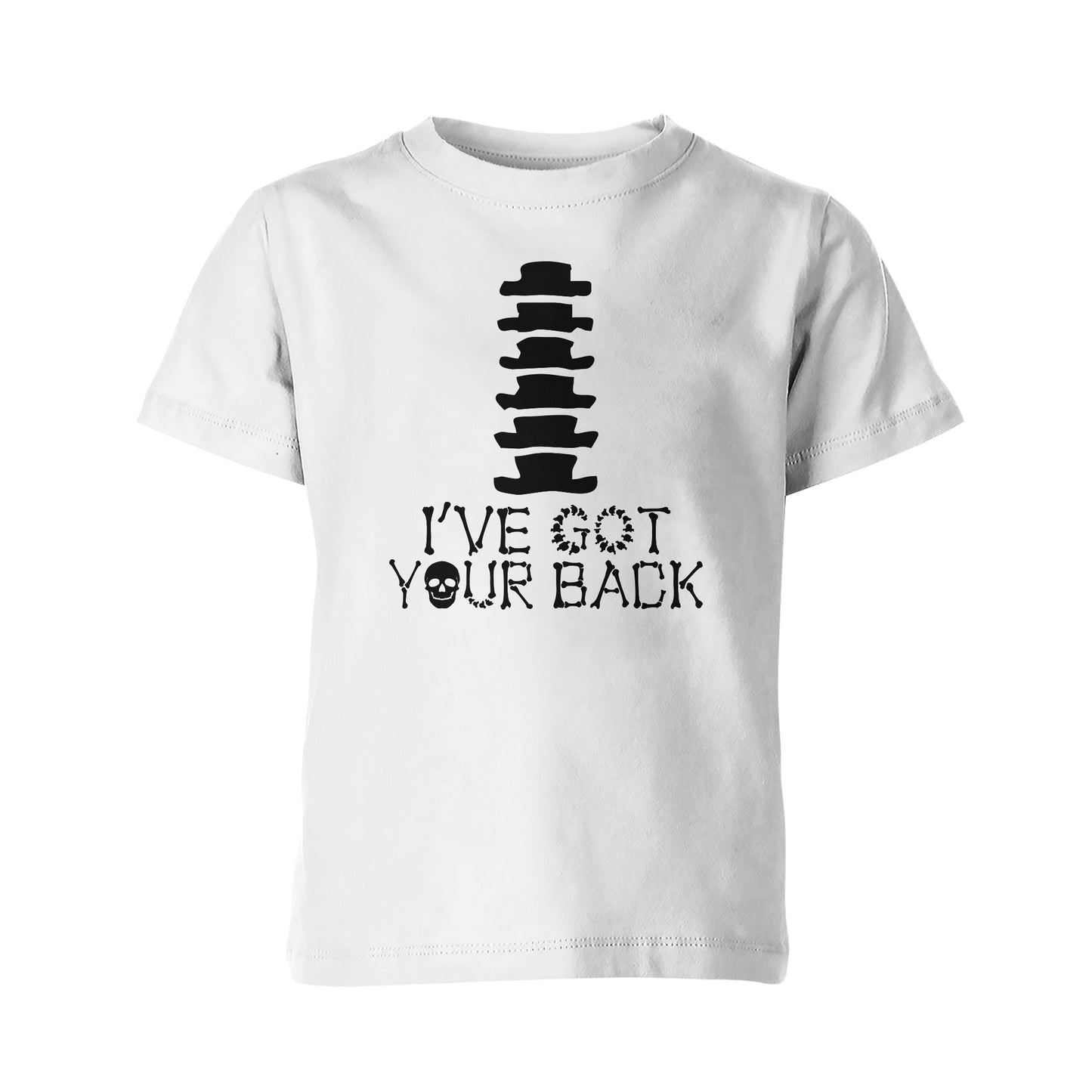 Skeleton Group / Family White Halloween T-Shirts