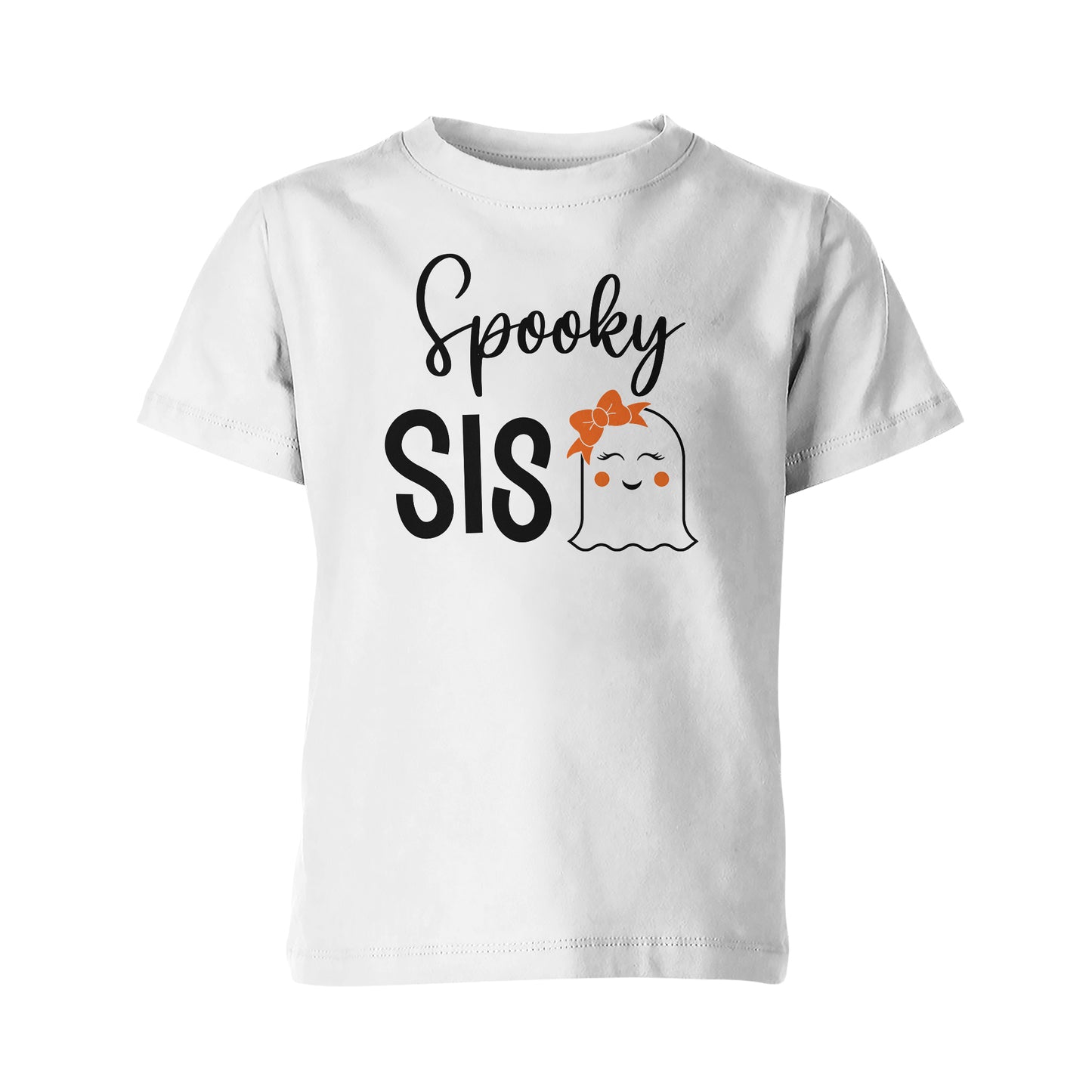 Spooky Ghost Family - White Halloween T-Shirts