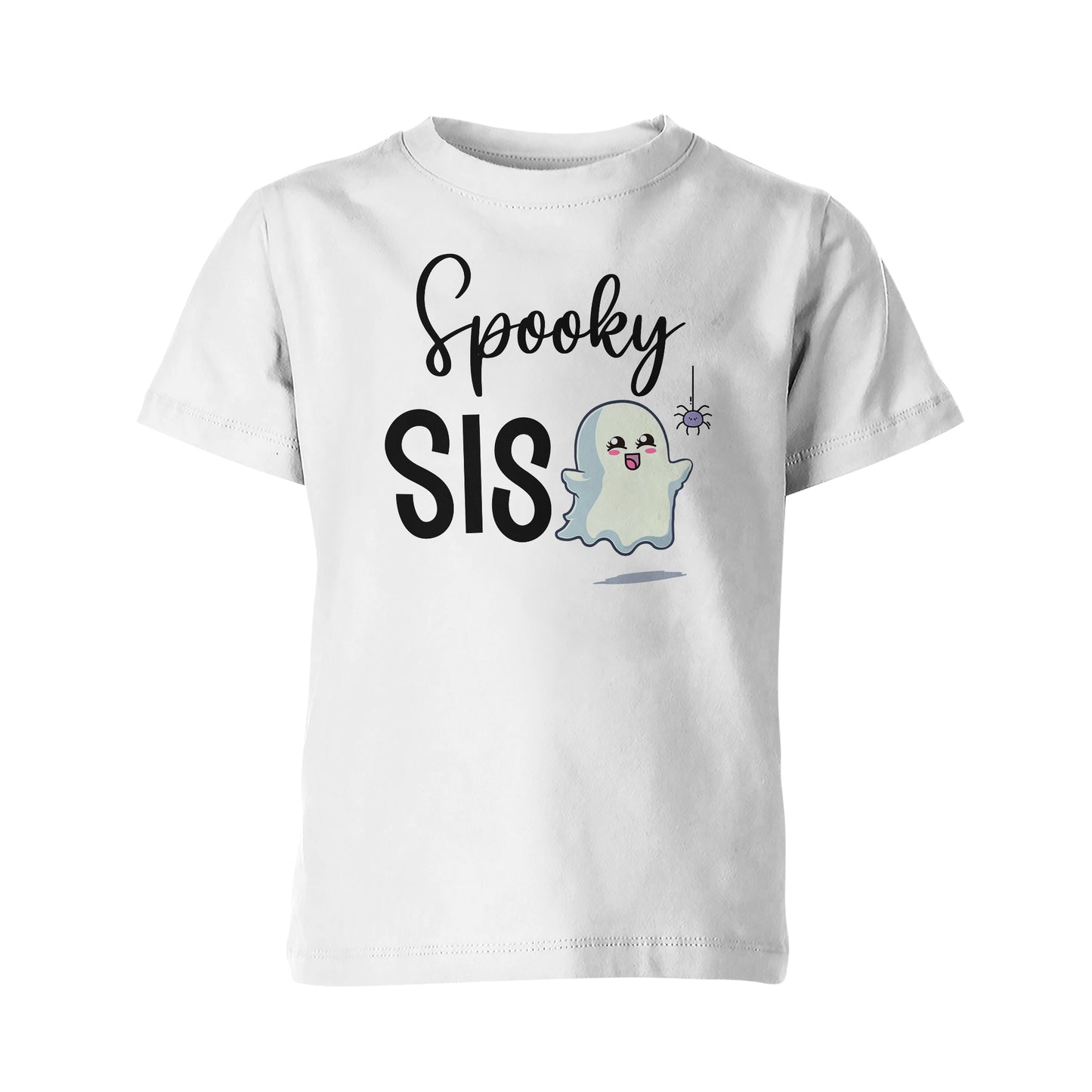 Spooky Ghost Family 2 - White Halloween T-Shirts