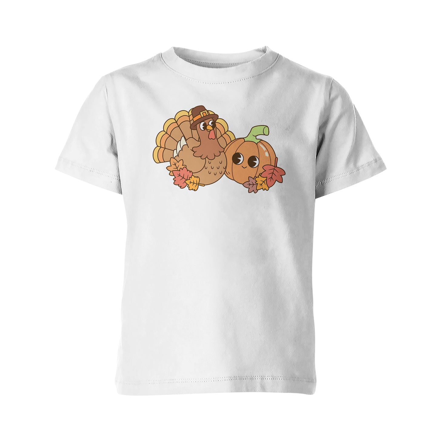 Thanksgiving Group / Family White T-Shirts