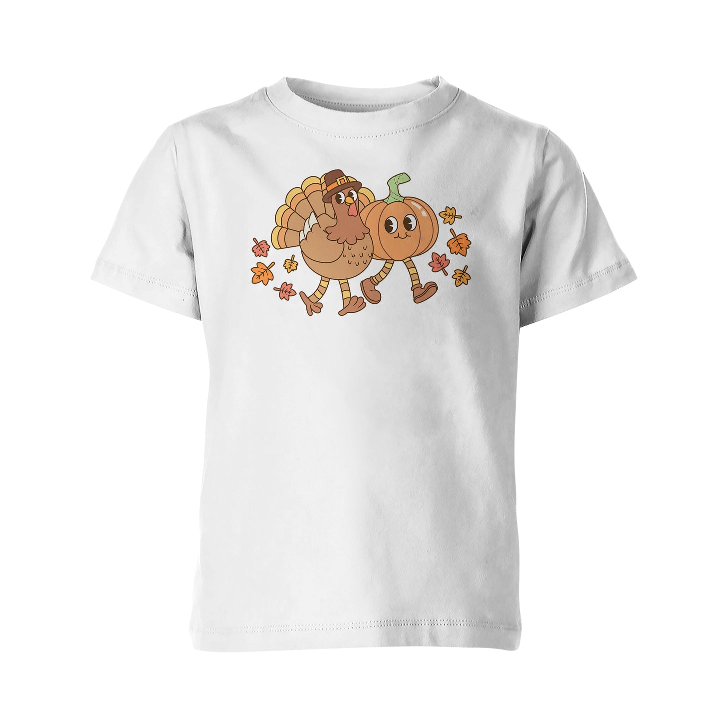 Thanksgiving Group / Family White T-Shirts