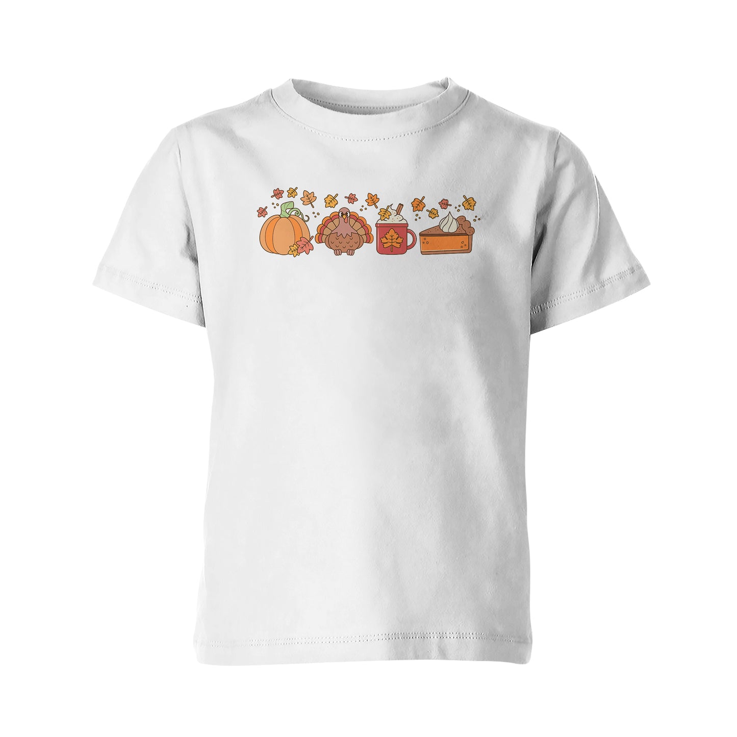 Thanksgiving Group / Family White T-Shirts