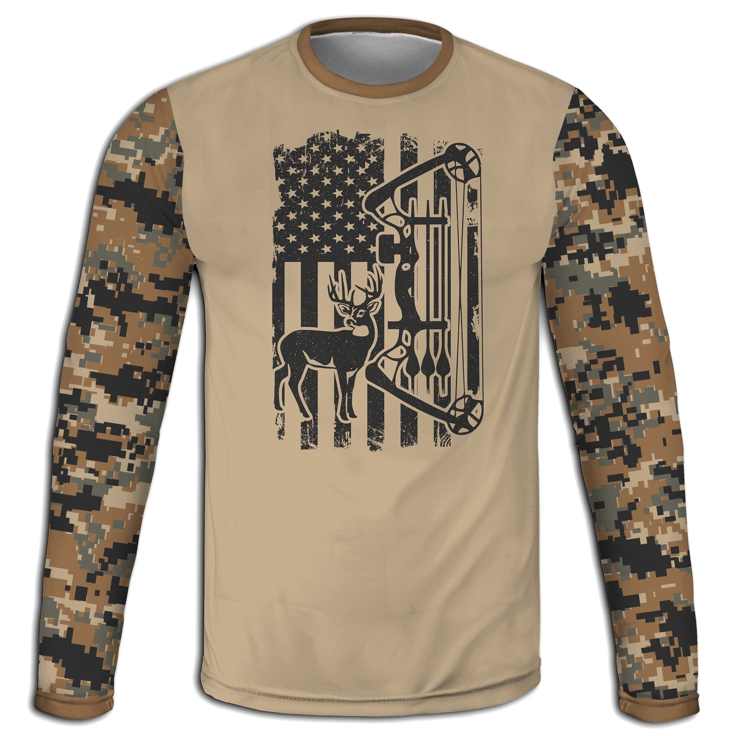Men's Bow Hunter CAMO HOODIE / T-SHIRT / LONG SLEEVE TEE / PULLOVER / SWEATSHIRT