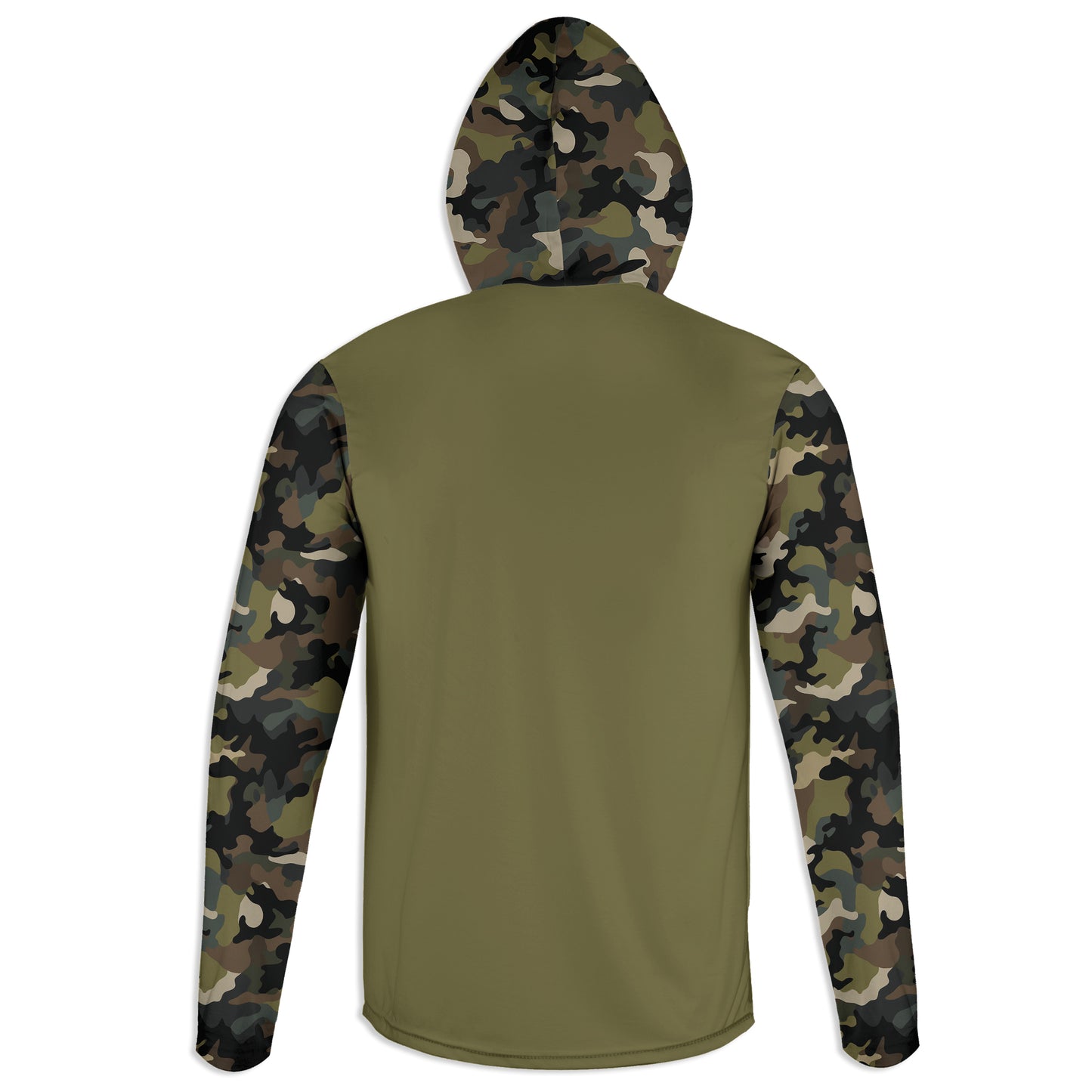 Men's Fishing Pole Flag CAMO HOODIE / T-SHIRT / LONG SLEEVE TEE / PULLOVER / SWEATSHIRT