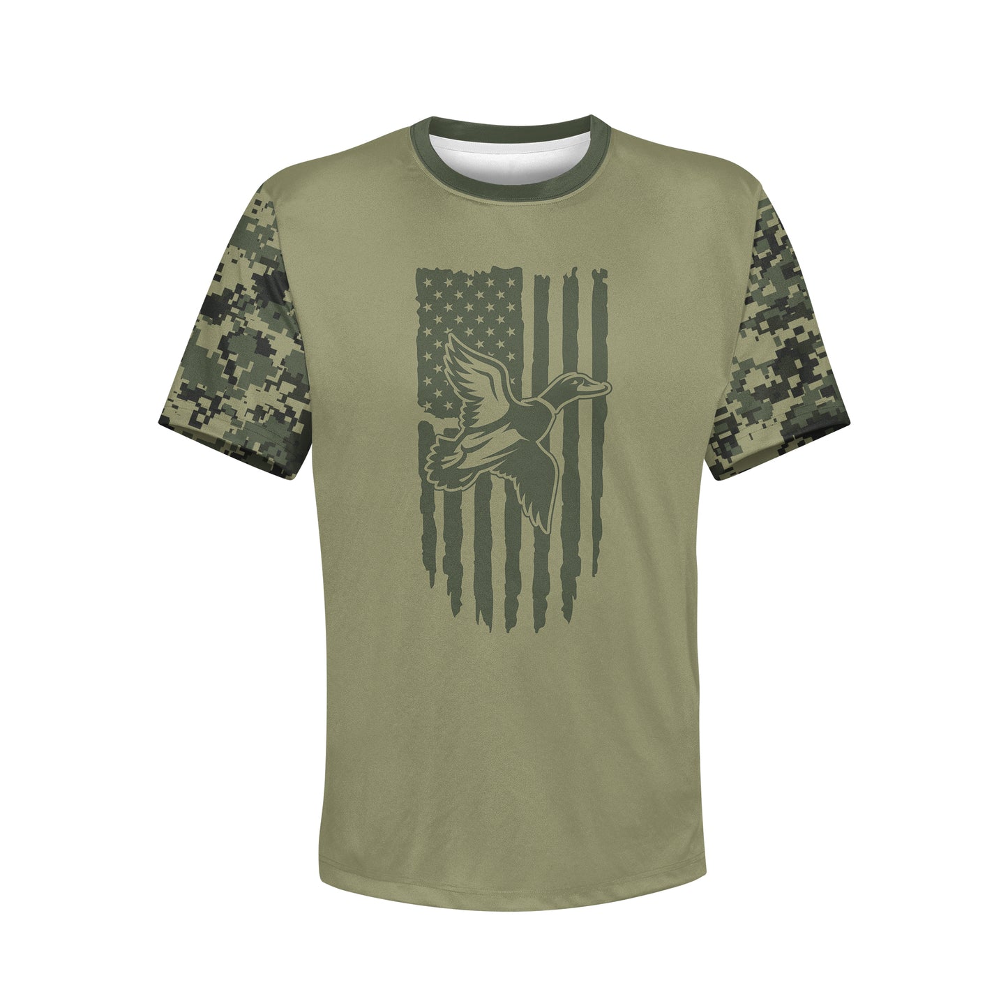 Men's Duck Flag CAMO HOODIE / T-SHIRT / LONG SLEEVE TEE / PULLOVER / SWEATSHIRT
