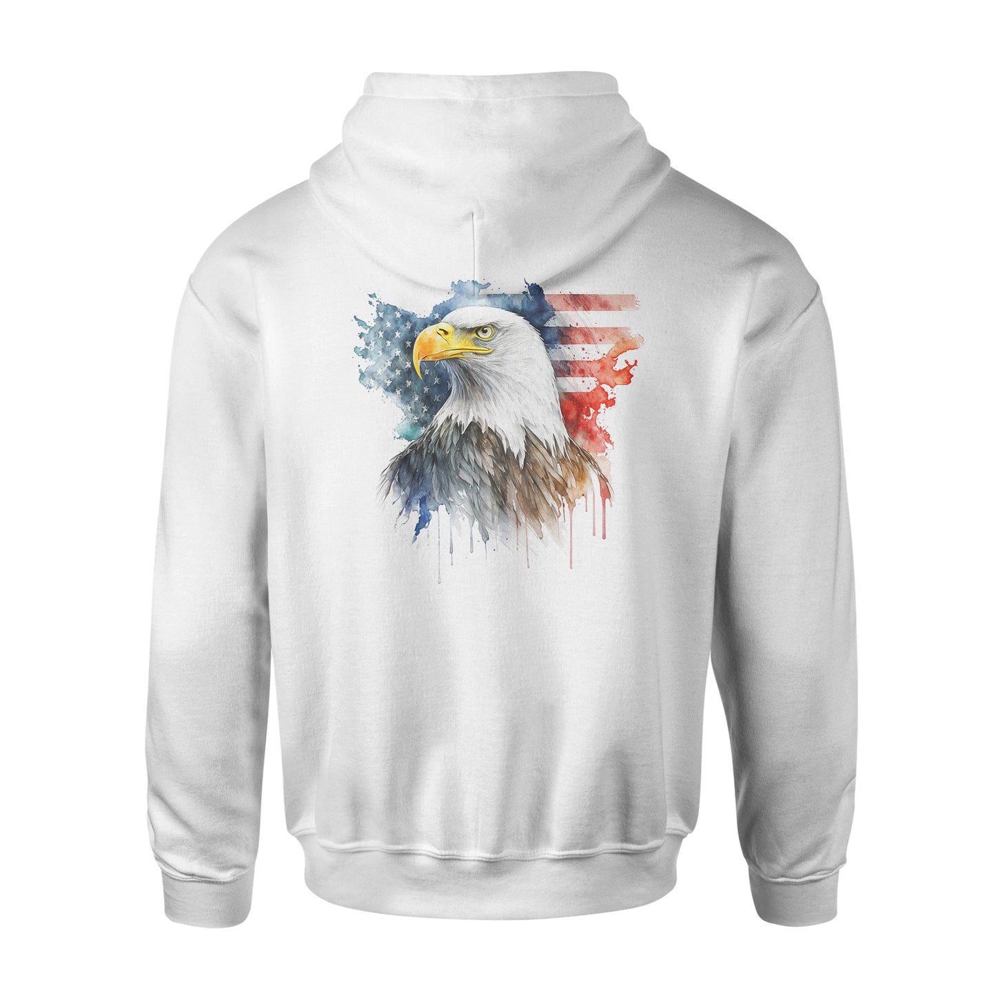 American Print and Design Eagle Print - Biblend Hoodie - Unisex