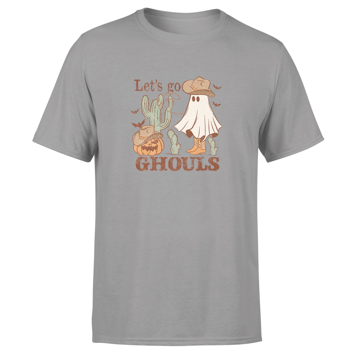 "Let's Go Ghouls" - Cotton T-Shirt - Unisex