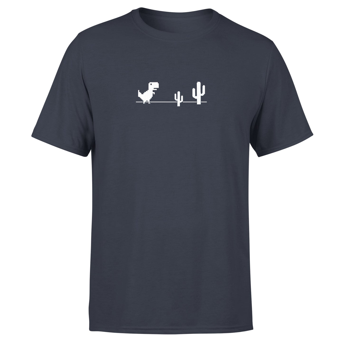 T-Rex Running - Cotton T-Shirt - Unisex