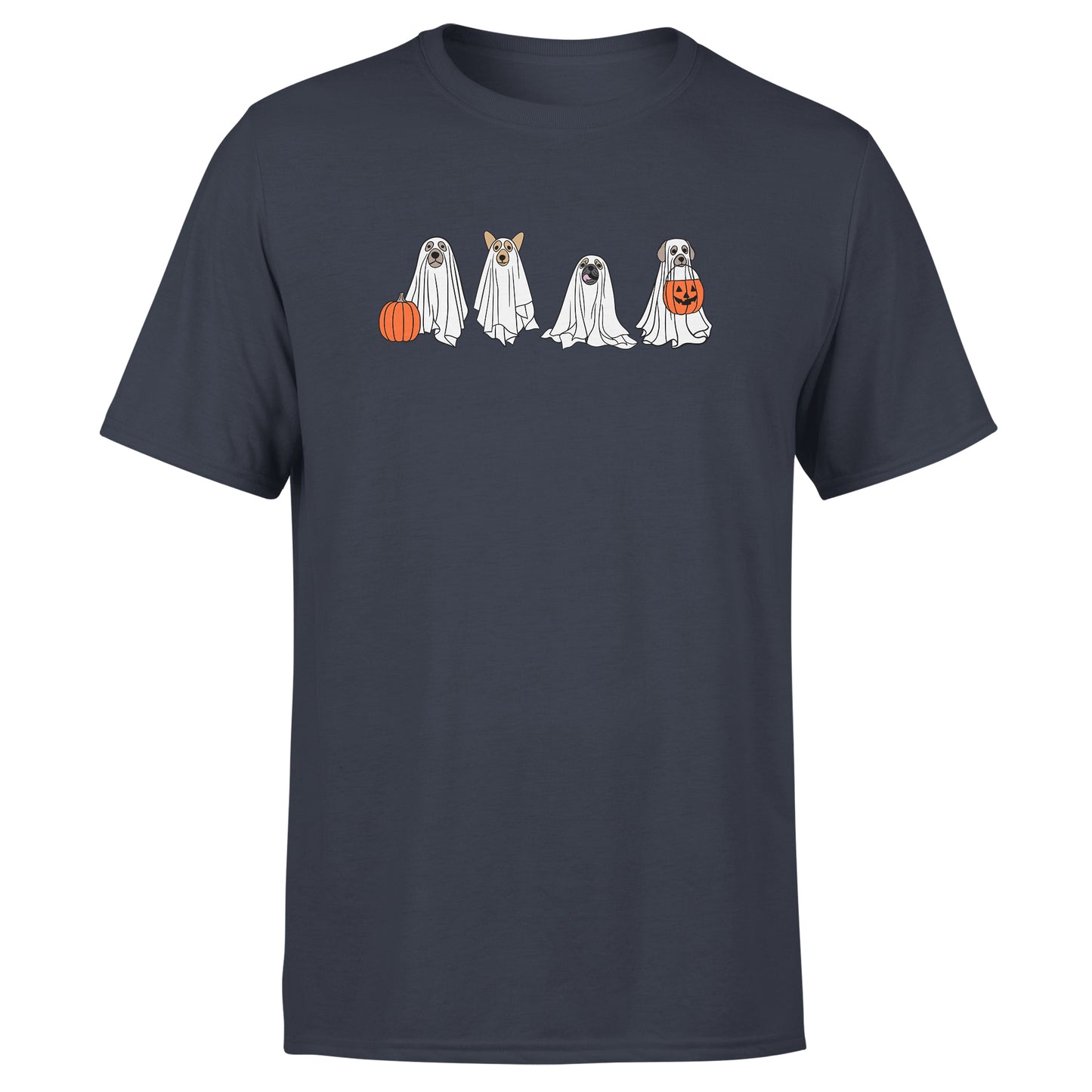 Trick or Treat Dogs - Cotton T-Shirt - Unisex