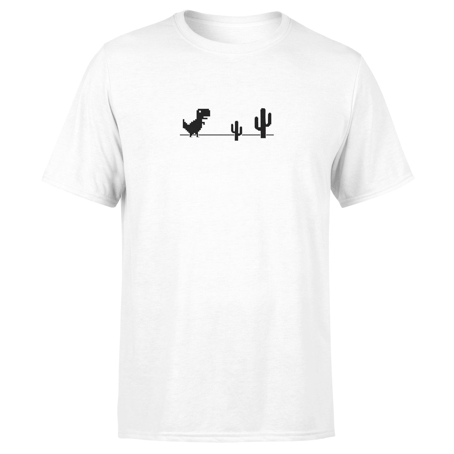 T-Rex Running - Cotton T-Shirt - Unisex