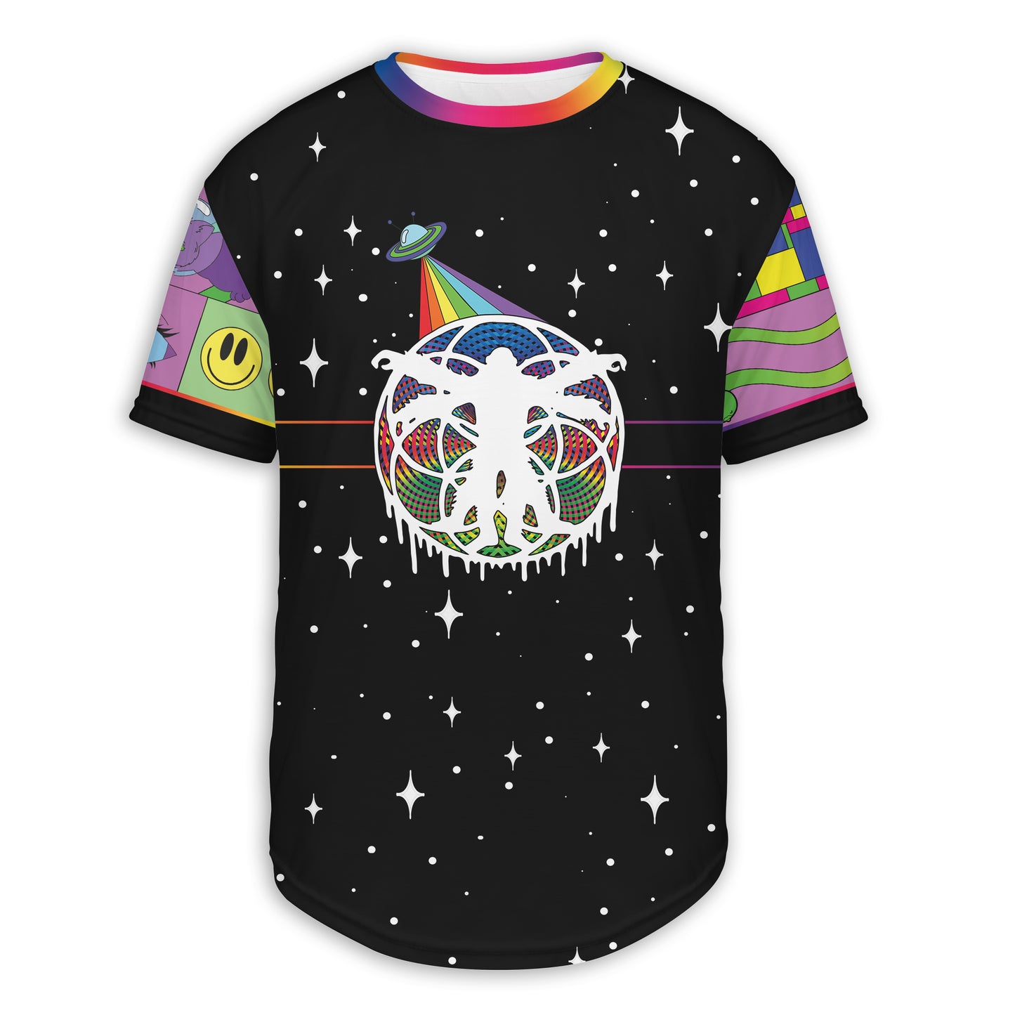 Intergalactic Sasquatch - Unisex Scoop T-Shirt - #1