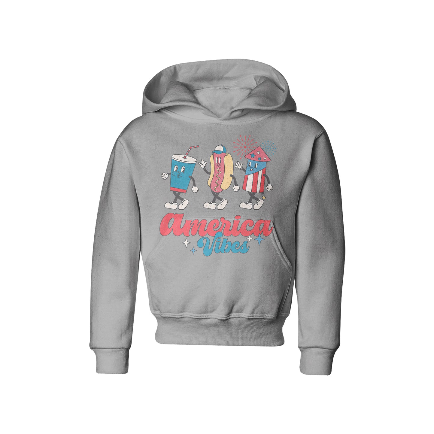 America Vibes - Biblend Hoodie - Youth / Adult Unisex Sizes