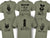 Skeleton Group / Family Military Green Halloween T-Shirts