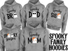 Spooky Ghost Family - Grey Halloween Hoodies