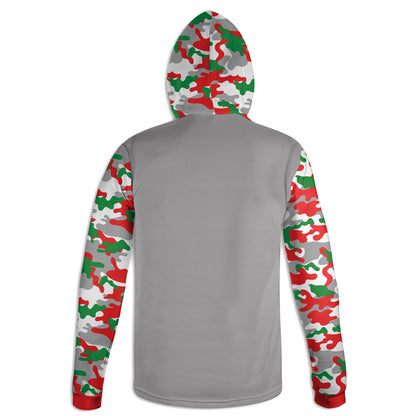 Men's 'Merry Huntmas' Christmas Duck Hunter Hoodie / T-Shirt / Long Sleeve Tee / Pullover / Sweatshirt