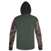 Men's Green American Flag & Tire Tracks Hoodie / T-Shirt / Long Sleeve Tee / Pullover / Sweatshirt