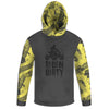 Men's Yellow & Grey 'Ridin Dirty' 4 Wheeler Hoodie / T-Shirt / Long Sleeve Tee / Pullover / Sweatshirt